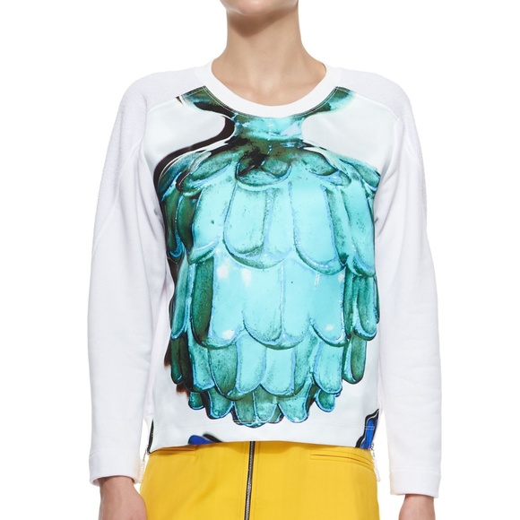 Risto Doppio Artichoke Side-Zip Boxy Sweater - Picture 2 of 8